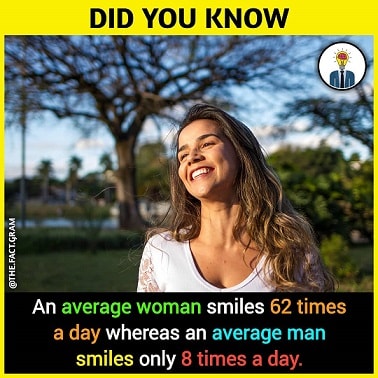 interesting facts about smiling of boys and girls
