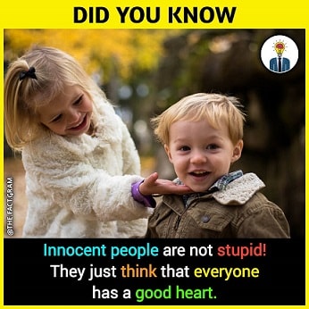 amazing facts about innocent people