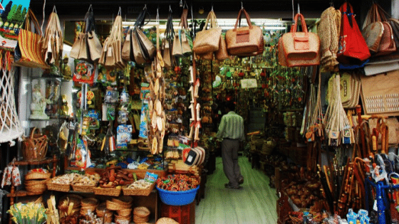 lakkar bazaars of shimla, india
