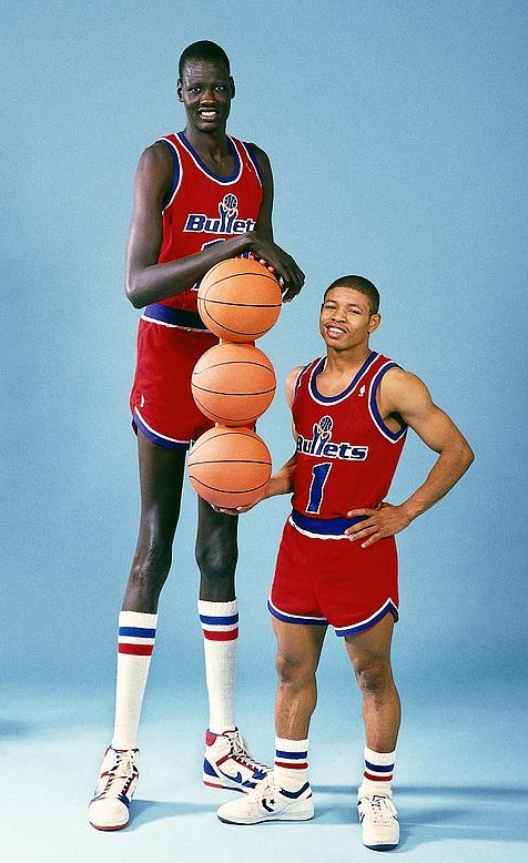 Manute Bol tallest nba players ever