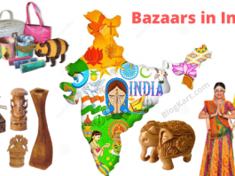 colorful traditional bazaars of india