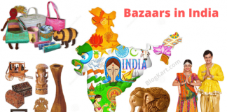 colorful traditional bazaars of india